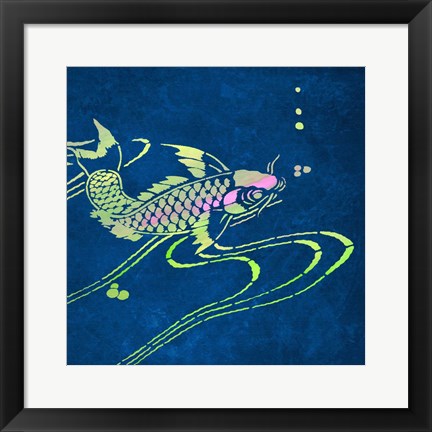 Framed Koi II Print