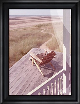 Framed Hamptons House Print