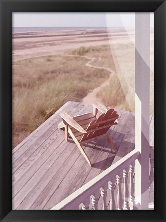 Framed Hamptons House Print