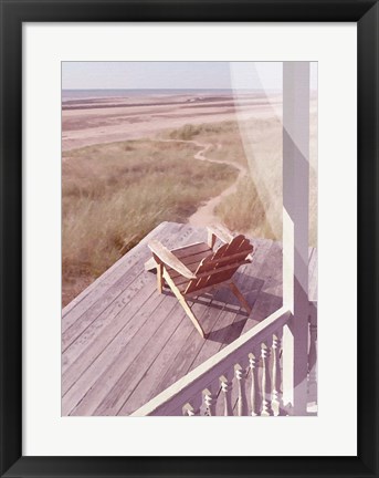 Framed Hamptons House Print