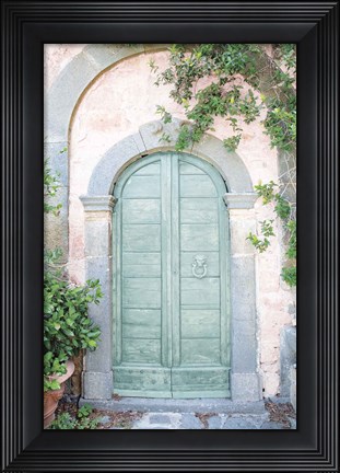 Framed Venice Doorway Light Print