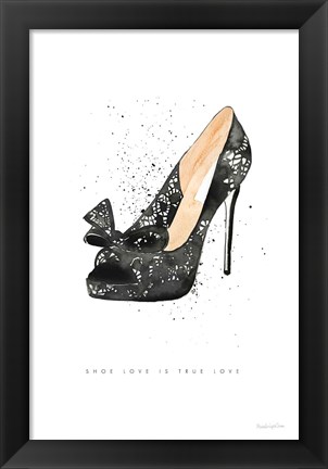 Framed Stiletto Style IV Print