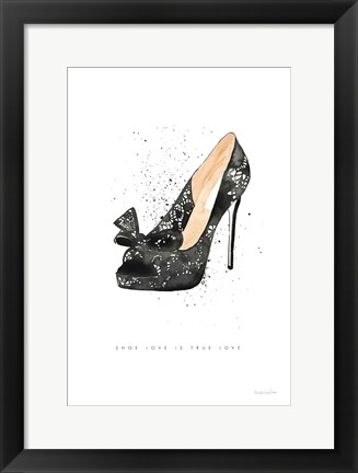 Framed Stiletto Style IV Print