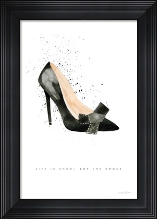 Framed Stiletto Style III Print