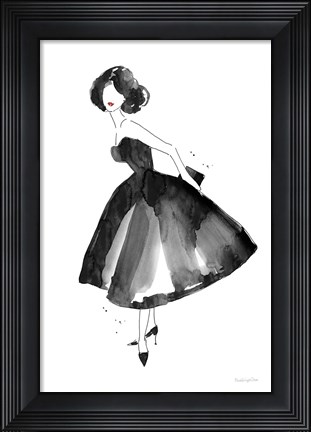 Framed Fashion Debutante Print