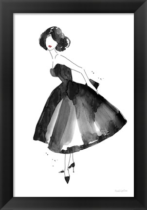 Framed Fashion Debutante Print