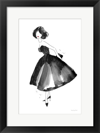 Framed Fashion Debutante Print