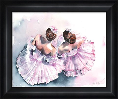 Framed Ballet III Print