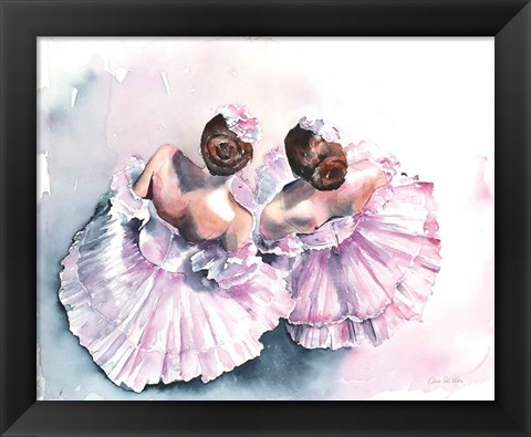 Framed Ballet III Print