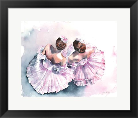 Framed Ballet III Print