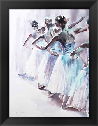 Framed Ballet II Print