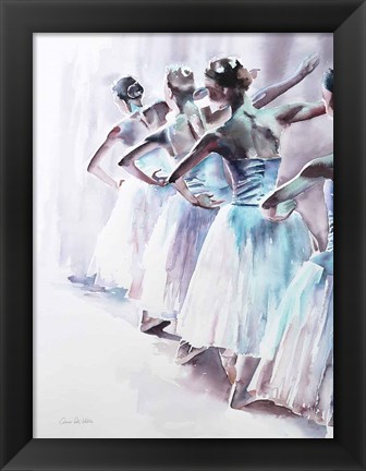 Framed Ballet II Print