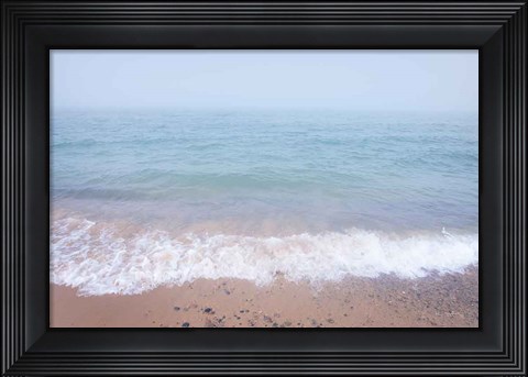 Framed Whitefish Point Beach Print