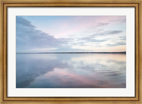Framed Bellingham Bay Clouds Reflection II Print