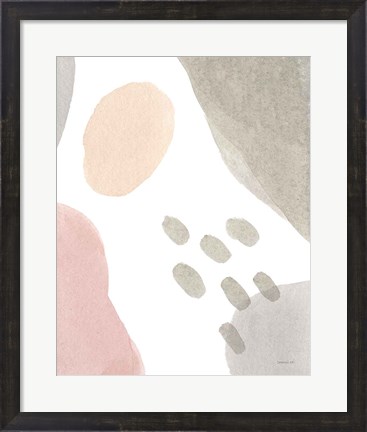 Framed Abstract Tidepool II Print