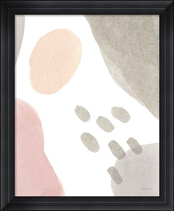 Framed Abstract Tidepool II Print