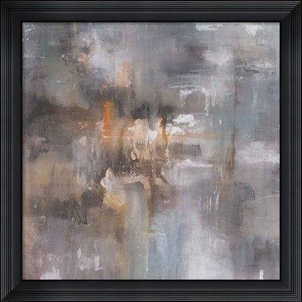 Framed Sand and Stone Print