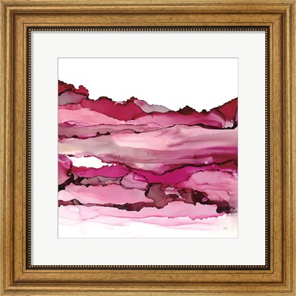 Framed Pinkscape II Print