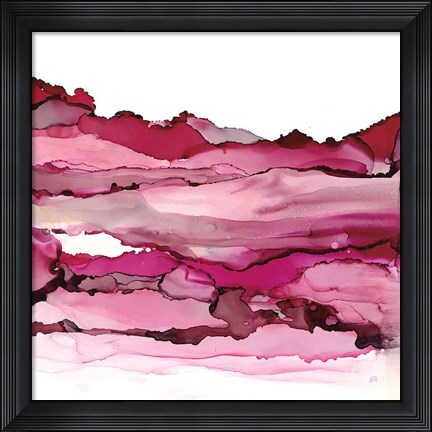Framed Pinkscape II Print