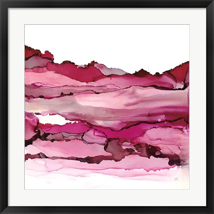 Framed Pinkscape II Print