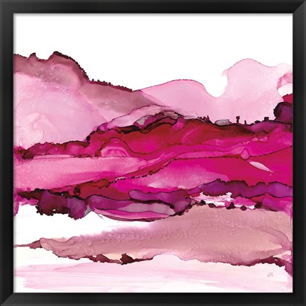 Framed Pinkscape I Print