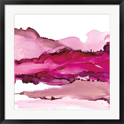 Framed Pinkscape I Print