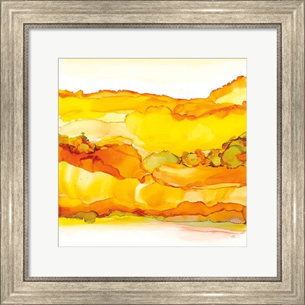 Framed Yellowscape II Print