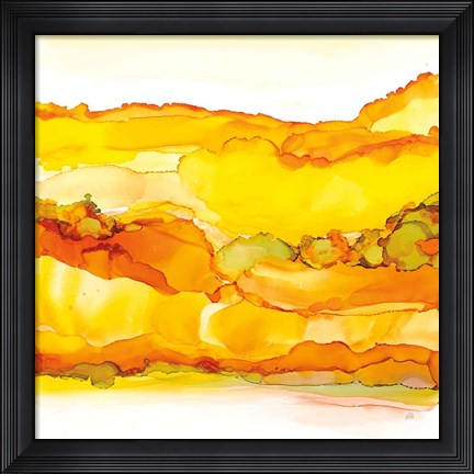 Framed Yellowscape II Print