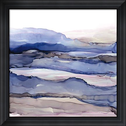 Framed Bluescape IV Print