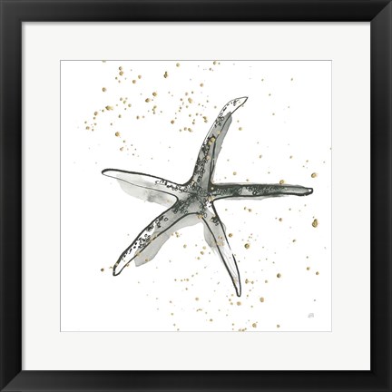 Framed Starfish III Print