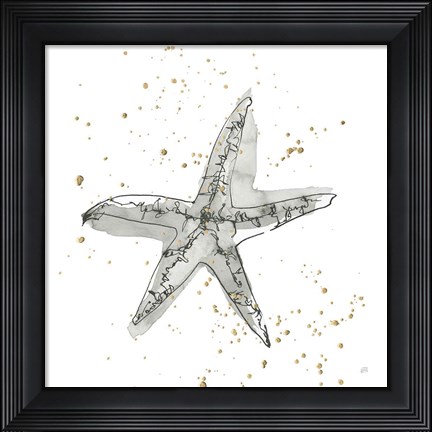 Framed Starfish I Print