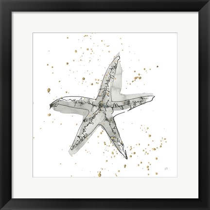Framed Starfish I Print