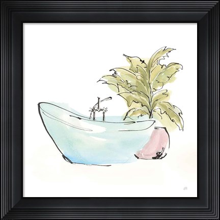 Framed Tub VIII Print
