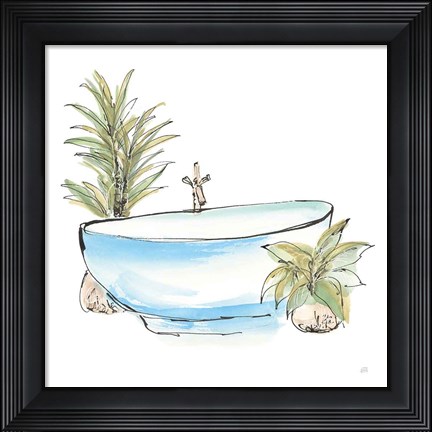 Framed Tub IV Print