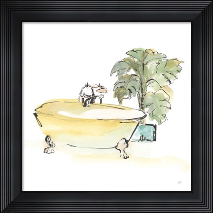 Framed Tub III Print