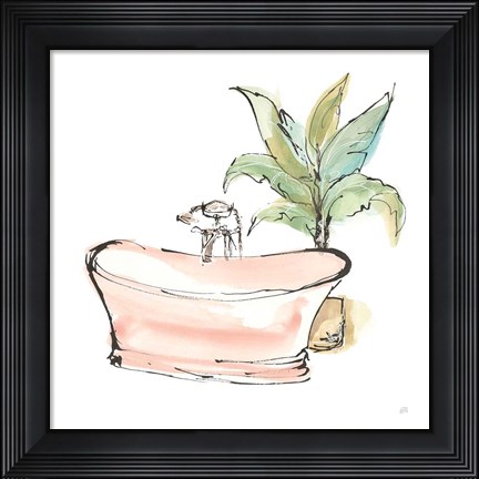 Framed Tub I Print