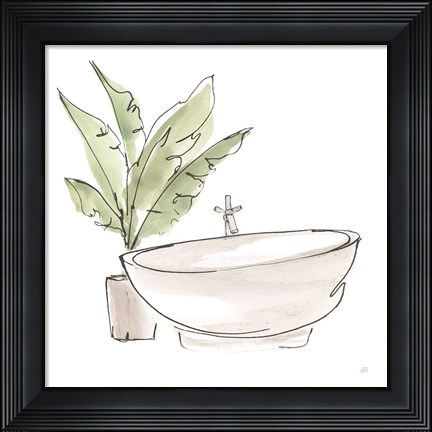 Framed Neutral Tub V Print