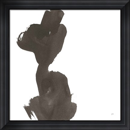 Framed Swash I Print