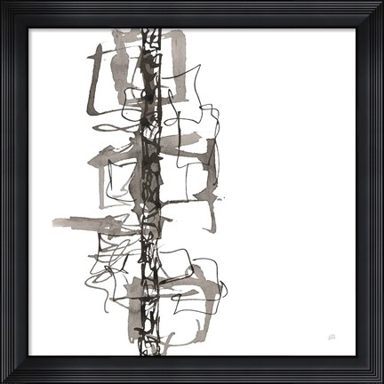 Framed Rope Ladder I Print