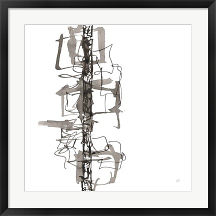 Framed Rope Ladder I Print