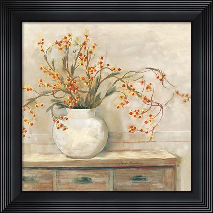 Framed Nancy Bittersweet Neutral Sq Print