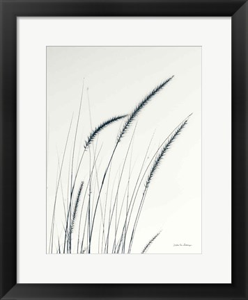 Framed Field Grasses III Print