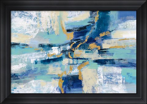 Framed Wave Breaker Print