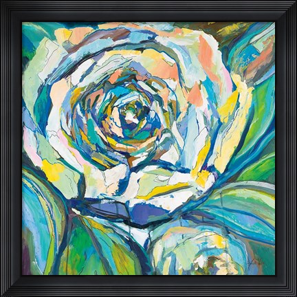 Framed Rose Print