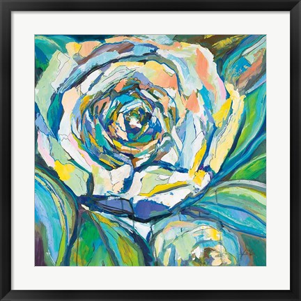 Framed Rose Print