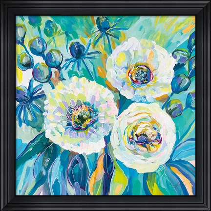 Framed Floral Elation Print
