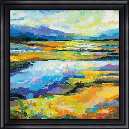 Framed Fall Marsh Print