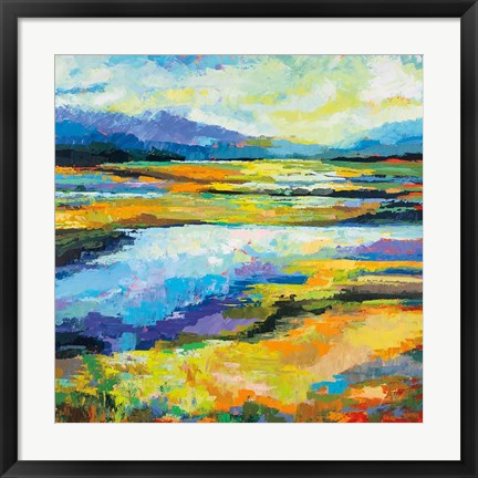 Framed Fall Marsh Print