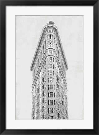 Framed Flatiron Building NYC Print