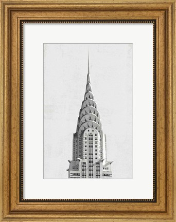 Framed Chrysler Building NYC Print
